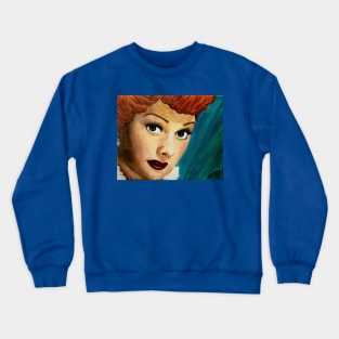 I Love Lucy Painting Crewneck Sweatshirt